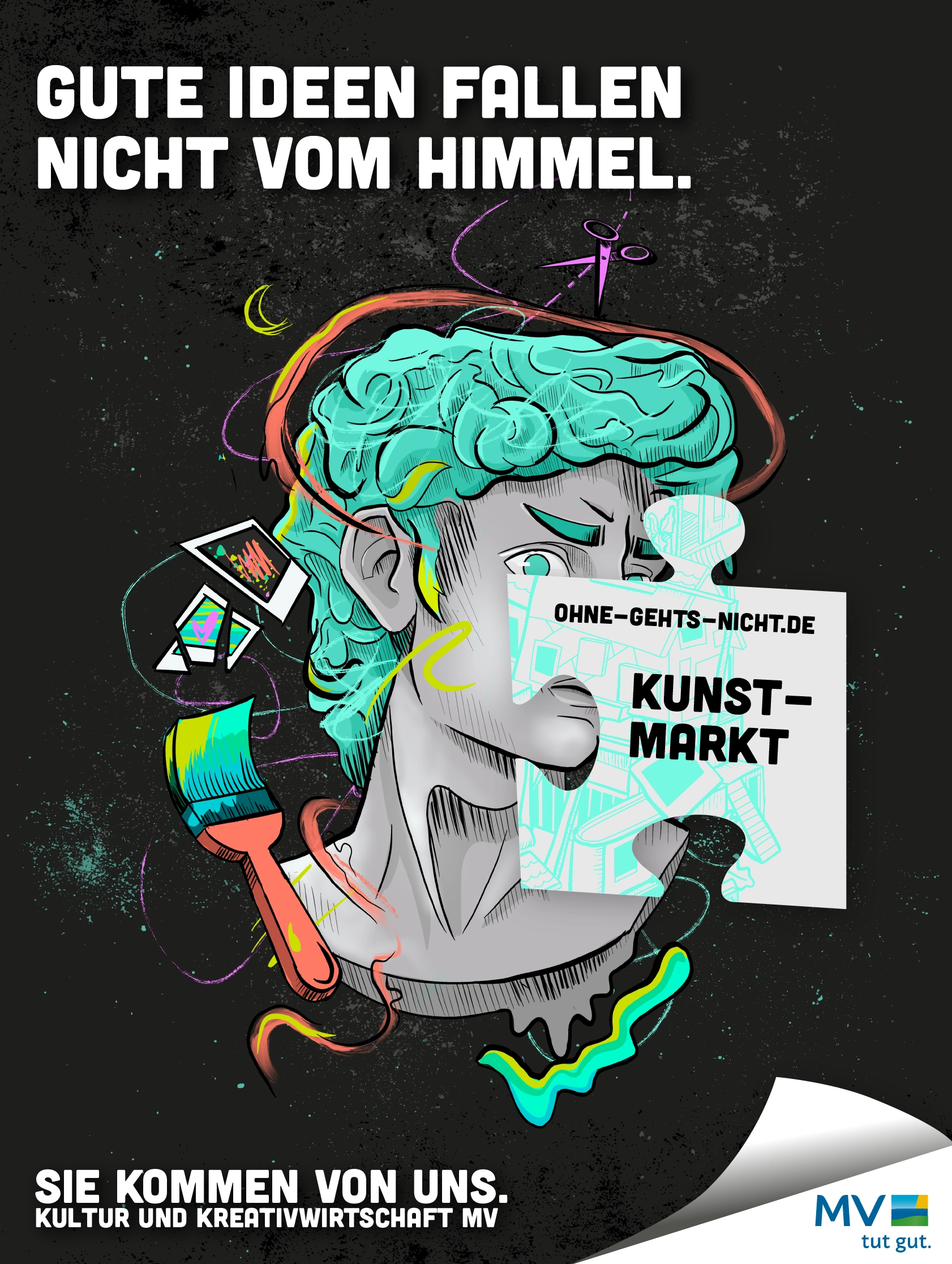 KKW neu Plakate Kunstmarkt